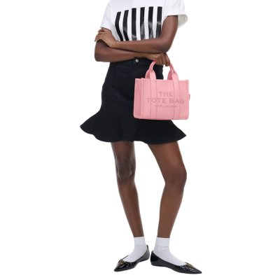 THE LEATHER SMALL TOTE BAG